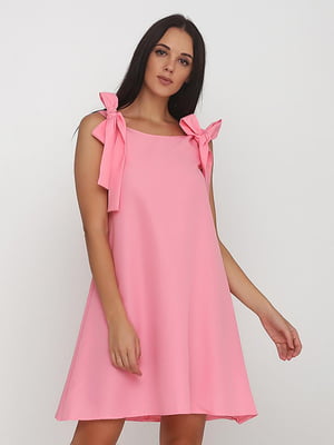 Платье А-силуэта розовое | 5900221