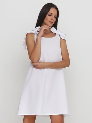 Платье А-силуэта белое | 5900229