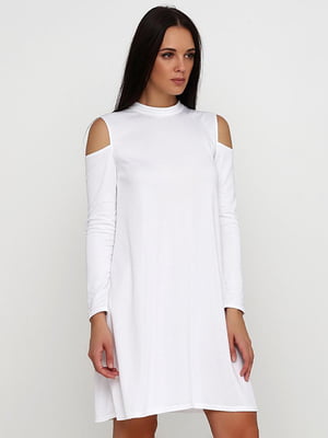 Платье А-силуэта белое | 5900471