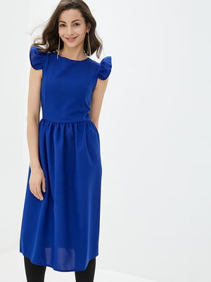 Сукня А-силуету синя | 5900829