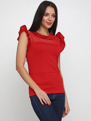Блуза красная | 5901139