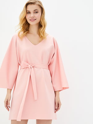 Платье А-силуэта розовое | 5901163