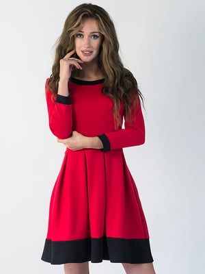 Сукня А-силуету червона | 5902274