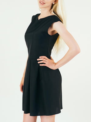Платье А-силуэта черное | 5902546