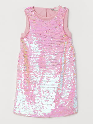 Сукня світло-рожева декорована | 5803832