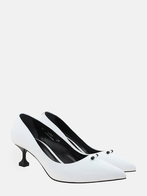 Туфлі-човники білі | 5860159