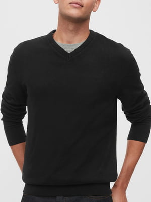 Пуловер чорний | 5909290