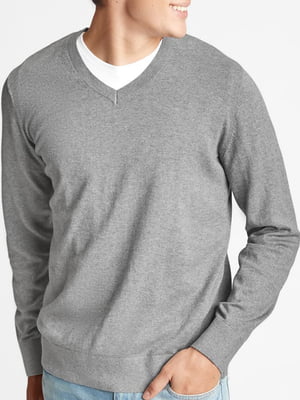 Пуловер серый | 5909322