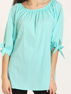 Блуза мятного цвета | 5910653