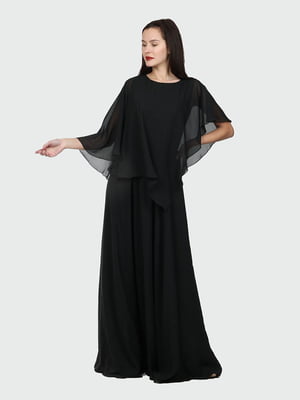 Сукня А-силуету чорна | 5910981