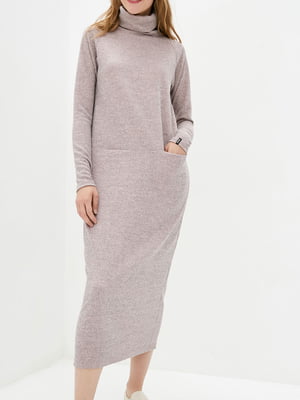 Платье-свитер розовое | 5905206