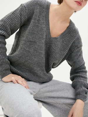 Пуловер серый | 5915092