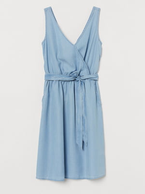 Сукня А-силуету блакитна | 5917539