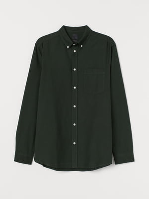 Рубашка темно-зеленая | 5917800