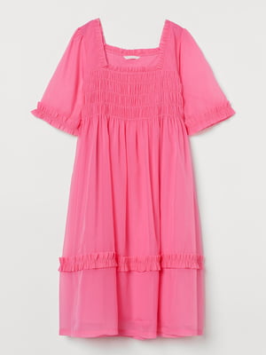 Платье А-силуэта розовое | 5917890