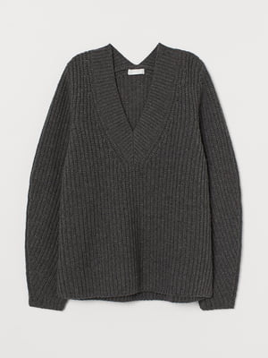 Пуловер темно-серый | 5917908