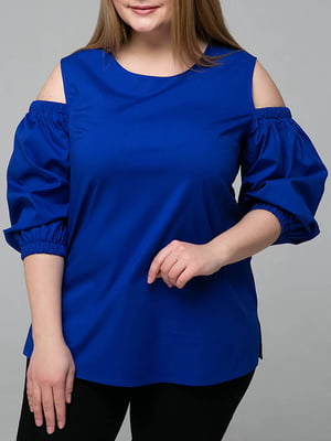 Блуза синяя | 5918874