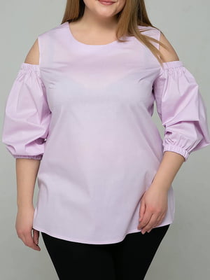Блуза бузкового кольору | 5918875