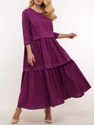 Сукня А-силуету бузкового кольору | 5919232