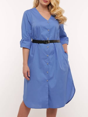 Сукня-сорочка блакитна | 5919239