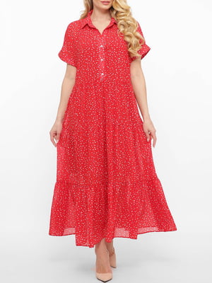 Сукня-сорочка червона | 5919420
