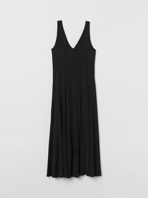 Платье А-силуэта черное | 5923335