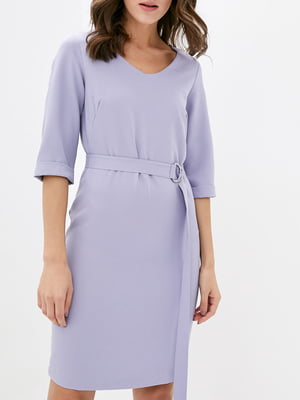 Сукня-футляр світло-фіолетова | 5924032