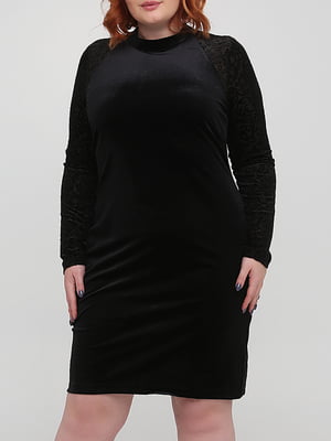 Платье-футляр черное | 5921997