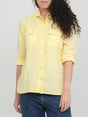 Рубашка желтая | 5922672