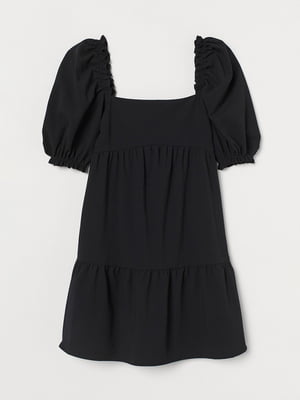 Платье А-силуэта черное | 5923306