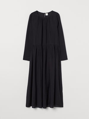 Платье А-силуэта черное | 5923309