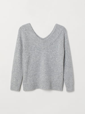 Пуловер серый | 5923589