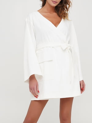 Платье-кимоно белое | 5924275