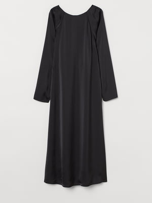 Платье А-силуэта черное | 5929750