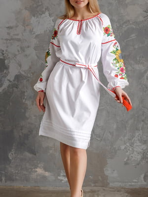 Сукня-вишиванка біла | 5934106