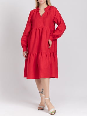 Сукня А-силуету червона | 5936177