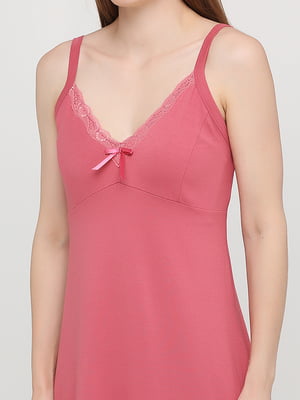 Рубашка ночная розовая | 5286962