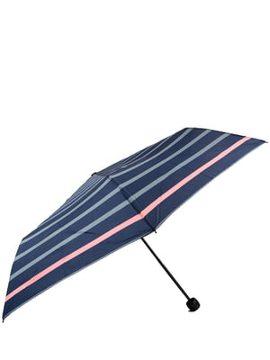 Зонт синий в полоску | 5937381