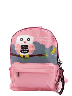 Рюкзак розовый с рисунком | 5937507