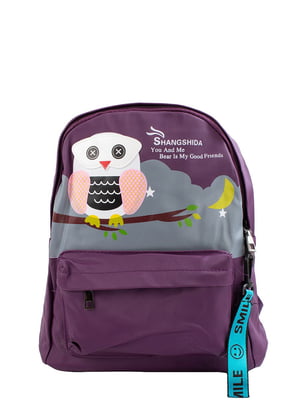 Рюкзак фиолетовый с декором | 5937508