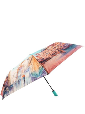 Зонт разноцветный с рисунком | 5937609