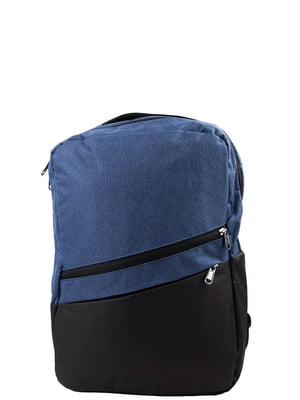 Рюкзак черно-синий | 5937787