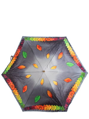 Зонт разноцветный с принтом | 5937968