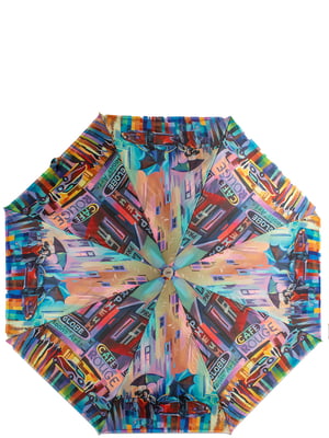 Зонт разноцветный с рисунком | 5937981