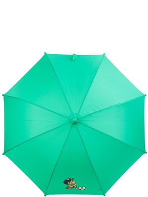 Зонт-трость полуавтомат зеленый | 5746058