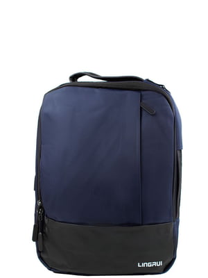 Рюкзак синьо-чорний | 5746301