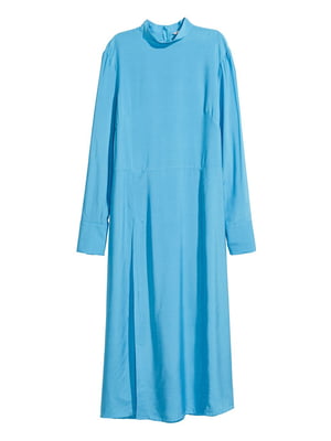 Платье А-силуэта голубое | 5939577