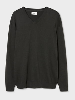 Пуловер темно-сірий | 5939605