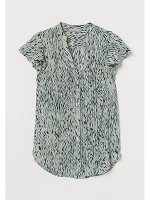 Блуза абстрактной расцветки | 5947944