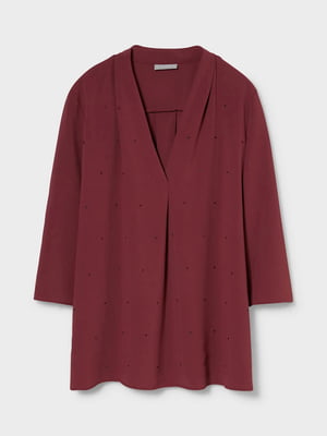 Блуза бордовая | 5948160